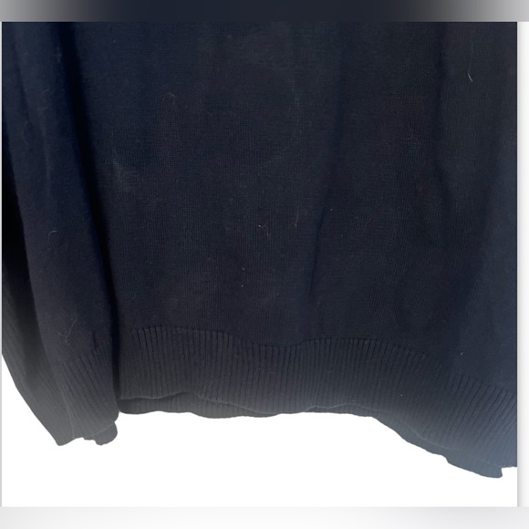 NWT Weatherproof 1/4 Zip PulloverNavy Blue Mens Sweater size XL - Picture 8 of 13